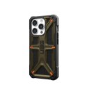 Etui UAG Urban Armor Gear Monarch Case iPhone 15 Pro kevlar element grün