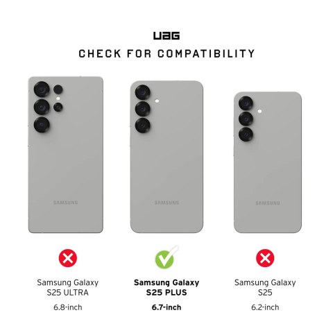 Obudowa ochronna UAG Pathfinder Magnet do Samsung Galaxy S25+ 5G (black)