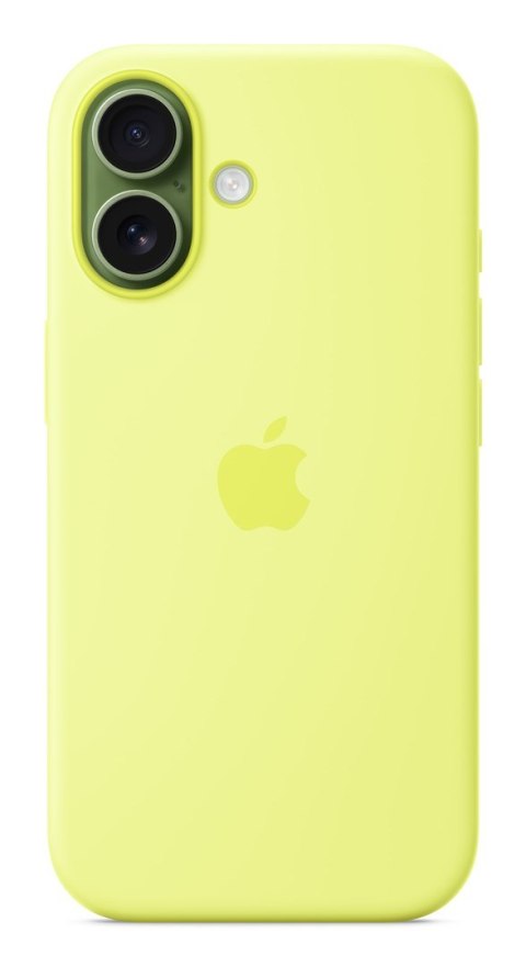 Silikonowe etui Apple iPhone 17 z MagSafe - Neon Yellow
