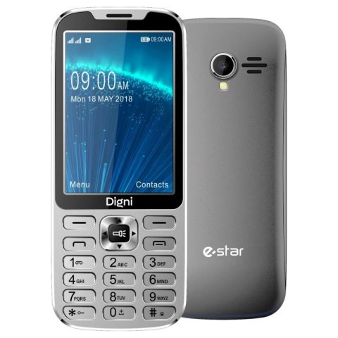 Telefon eSTAR Digni CALL 4G z Dual SIM w kolorze Silver
