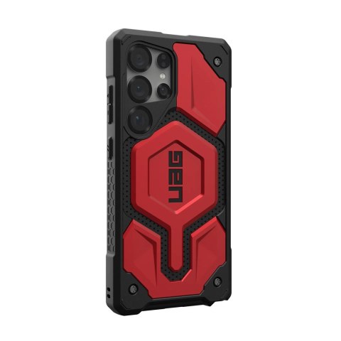 UAG Monarch Pro - obudowa ochronna do Samsung Galaxy S25 Ultra 5G z wbudowanym modułem magnetycznym (crimson)