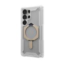 UAG Plasma XTE Magnet - obudowa ochronna do Samsung Galaxy S25 Ultra 5G z wbudowanym modułem magnetycznym (clear/titanium)