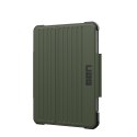 Urban Armor Gear UAG - Etui z klapką do tabletu - Odporne - Poliuretan (PU) - Oliwkowe - do Apple 11-calowy iPad Air M2 Wi-Fi, M