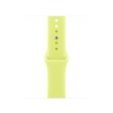 Apple Watch 42mm Neon Yellow Sport Band - S/M