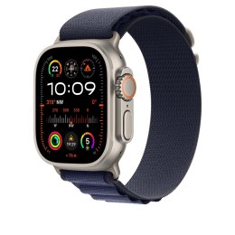 Apple Watch Alpine Loop Armband für Watch Ultra 49mm Marine / Titan natur (S)