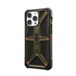 Etui UAG Urban Armor Gear Monarch Case | Apple iPhone 15 Pro Max | kevlar element zielony