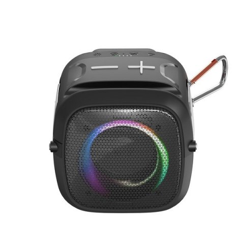 Głośnik C-TECH Impressio Qubis mini, SD, USB, BT, AUX-IN, FM radio, TWS, IPX6, RGB