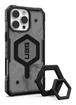 Obudowa ochronna UAG Pathfinder Clear Magsafe Bundle do iPhone 16 Pro Max z podstawką Magnetic Ring Stand (ash/black)
