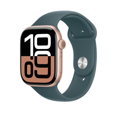 Pasek sportowy Apple Watch 46mm Seegrün (S/M)