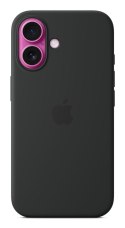 Silikonowe etui do iPhone'a 16 z MagSafe - czarne