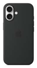 Silikonowe etui do iPhone'a 16 z MagSafe - czarne