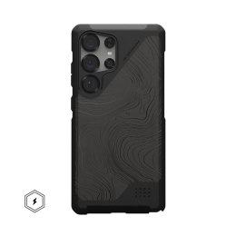UAG Metropolis LT Magnet - obudowa ochronna do Samsung Galaxy S25 Ultra 5G z wbudowanym modułem magnetycznym (topography black)