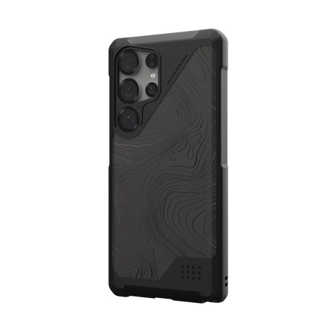 UAG Metropolis LT Magnet - obudowa ochronna do Samsung Galaxy S25 Ultra 5G z wbudowanym modułem magnetycznym (topography black)