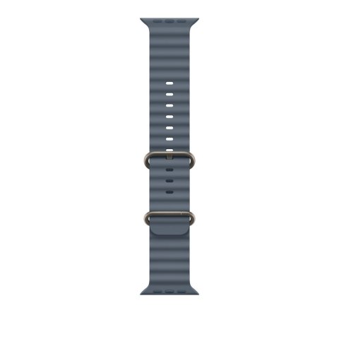 Zegarek Apple 49mm Anchor Blue Ocean Band - Natural Titanium Finish