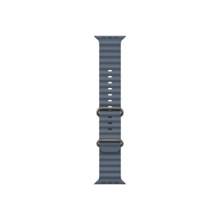 Zegarek Apple 49mm Anchor Blue Ocean Band - Natural Titanium Finish