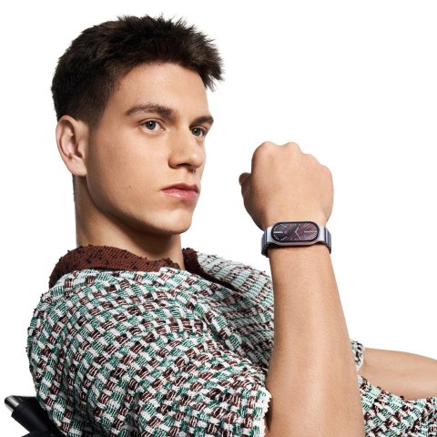 Opaska SmartBand Xiaomi Smart Band 10 Silver AMOLED 4,37 cm (1.72") Srebrna