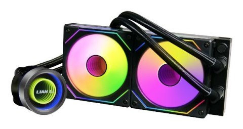 Lian Li Galahad II Trinity Obudowa komputera Chłodnica cieczy all-in-one 12 cm Czarny 1 szt.
