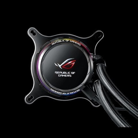 ASUS ROG RYUO 120 Procesor Chłodnica cieczy all-in-one 12 cm Czarny 1 szt.
