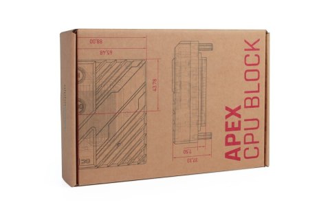 Chłodzenie procesora Alphacool Apex 1, gniazdo LGA 1700 / 1851, ARGB