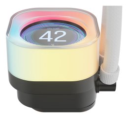 Corsair iCUE LINK TITAN 240 RX LCD Procesor Chłodnica cieczy all-in-one 12 cm Biały 1 szt.