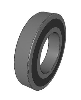 70x125x24 łożysko kulkowe zwykłe (1szt., rodzaj uszczelnienia: obustronne/wargowe, zakres temperatur -20/120°C)