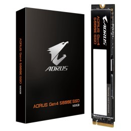 Dysk SSD GIGABYTE AORUS Gen4 5000E SSD 500GB M.2 PCI Express 4.0 NVMe 3D TLC NAND