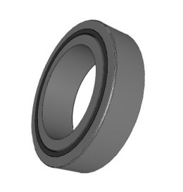 Łożysko koła - pojedyncze tył pasuje do: MAN L2000, M 2000 L, RVI MIDLINER 798-10-T4.40CC 05.83-