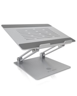 Podstawka pod laptopa ICY BOX IB-NH300 Srebrny Aluminium Silikon 43.2 cm (17