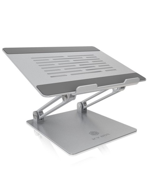 Podstawka pod laptopa ICY BOX IB-NH300 Srebrny Aluminium Silikon 43.2 cm (17") 3 kg 15 cm