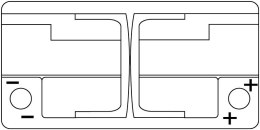 Akumulator EXIDE 12V 100Ah/850A START&STOP EFB (P+ biegun standardowy) 353x175x190 B13 - stopka o wysokości 10,5 mm (efb/rozruch