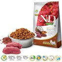 FARMINA N&D Quinoa Dog Skin&Coat Venison, Coconut Adult Mini - sucha karma dla psa - 2.5 kg