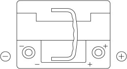 Akumulator EXIDE 12V 47Ah/450A PREMIUM (P+ en) 207x175x175 B13 - stopka o wysokości 10,5 mm (rozruchowy)