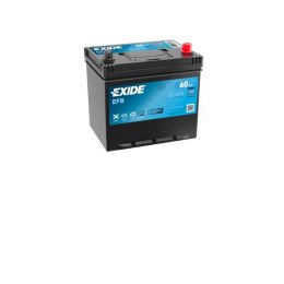 Akumulator EXIDE 12V 60Ah/520A START&STOP EFB (P+ biegun standardowy) 230x173x222 B00 - brak stopki mocującej