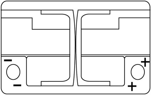 Akumulator EXIDE 12V 70Ah/760A START&STOP EFB (P+ biegun standardowy) 278x175x190 B13 - stopka o wysokości 10,5 mm (efb)