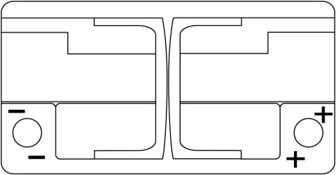 Akumulator EXIDE 12V 85Ah/800A PREMIUM - stopka o wysokości 10,5 mm (rozruchowy)