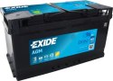 Akumulator samochodowy Exide EK960 AGM (Absorbed Glass Mat) 96 Ah 12 V 850 A Samochód