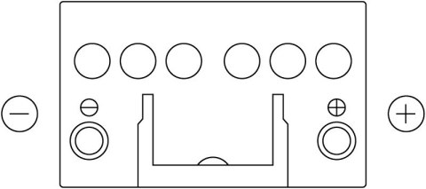 Exide Excell EB450 akumulator samochodowy Ołowiany (VRLA) 45 Ah 12 V 330 A Samochód