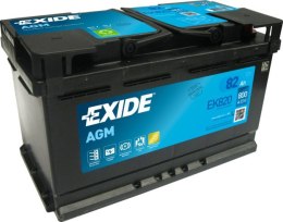 Exide EK820 akumulator samochodowy AGM 82 Ah 12 V 800 A