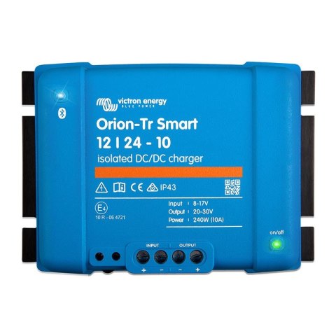 Orion-Tr Smart 12/24-10A Izolowana ładowarka DC-DC