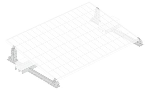 Wspornik ECOFLOW - Dach płaski