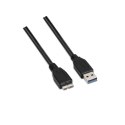 Kabel USB Aisens Czarny 2 m (1 Sztuk)