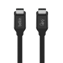 Kabel USB-C Belkin 0.8M01BT0.8MBK Czarny 80 cm 0,8 m