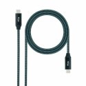Kabel USB-C NANOCABLE 10.01.4301-COMB Czarny 1 m