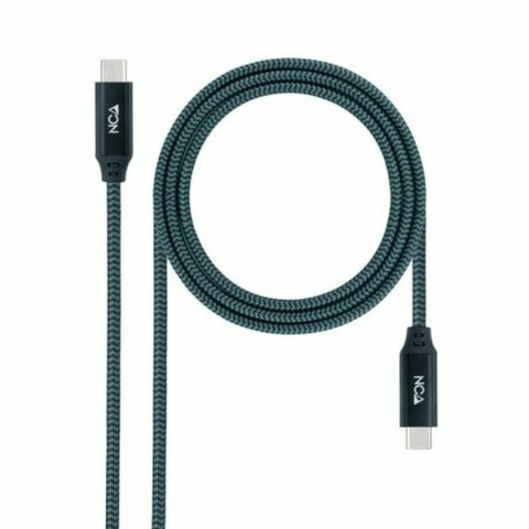 Kabel USB-C NANOCABLE 10.01.4301-COMB Czarny 1 m
