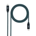 Kabel USB-C NANOCABLE 10.01.4301-COMB Czarny 1 m