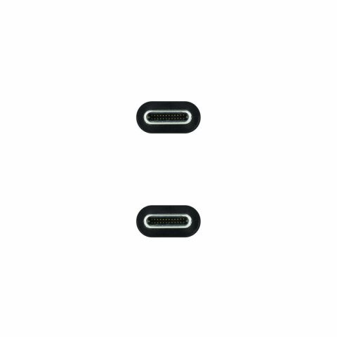 Kabel USB-C NANOCABLE 10.01.4301-COMB Czarny 1 m