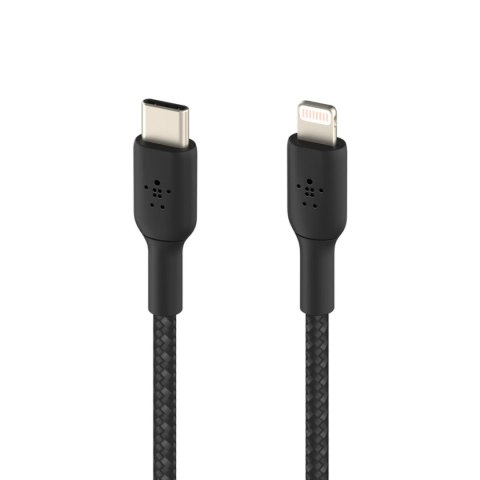 Kabel USB-C do Lightning Belkin CAA004BT2MBK Czarny 2 m