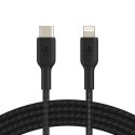 Kabel USB-C do Lightning Belkin CAA004BT2MBK Czarny 2 m
