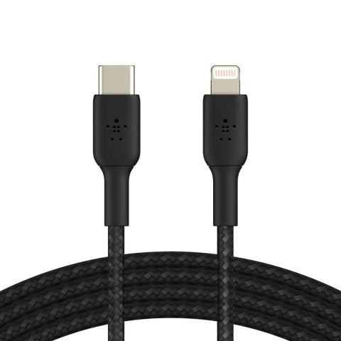 Kabel USB-C do Lightning Belkin CAA004BT2MBK Czarny 2 m