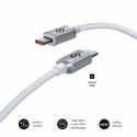 Kabel USB-C na USB-C Subblim OPTIMUS Biały 1 m